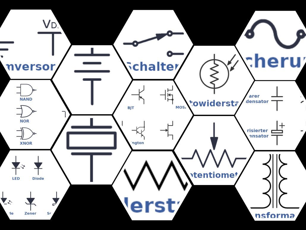 Schaltzeichen und Symbole - Bedeutung in der Elektronik